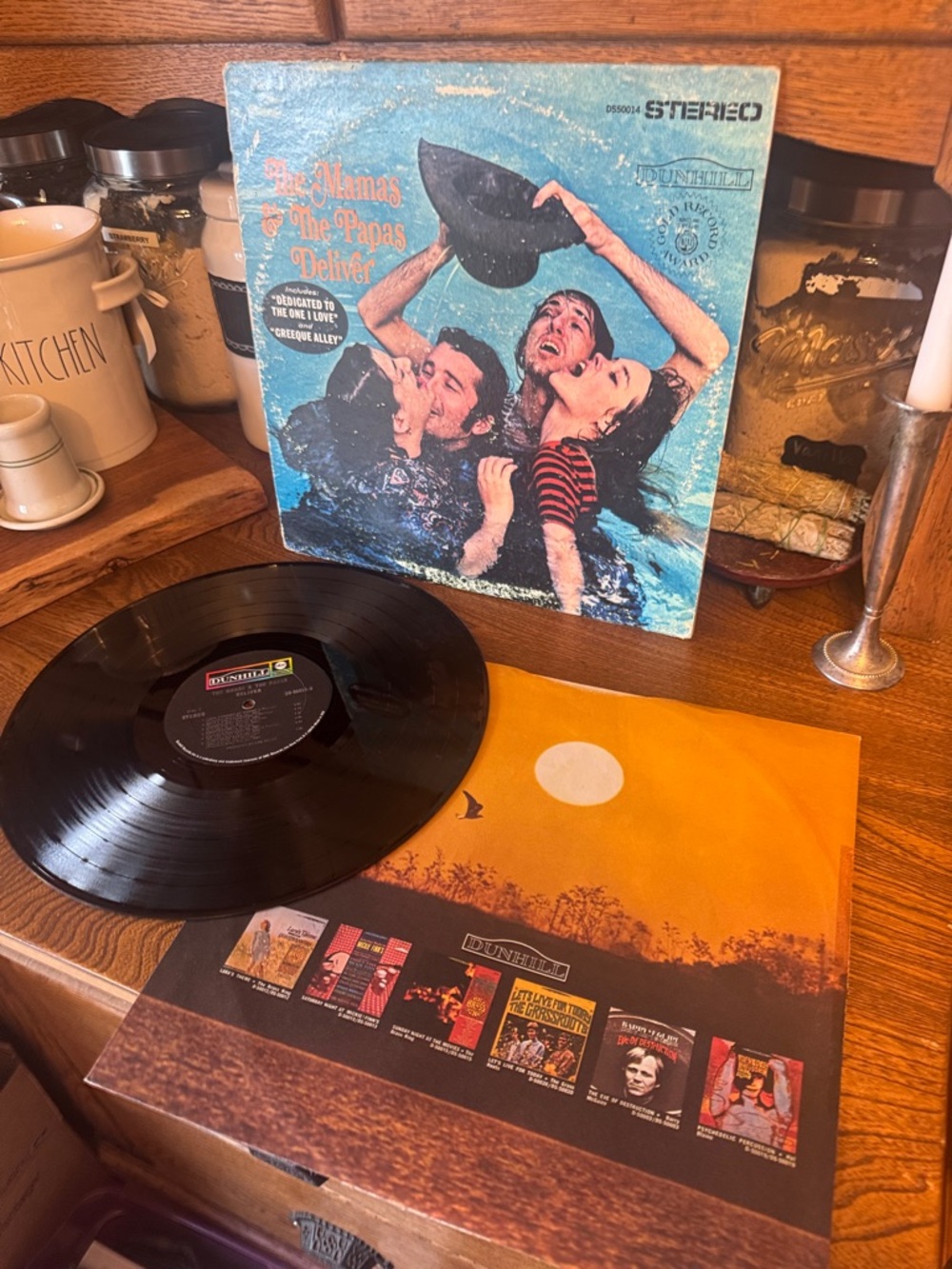 VTG 1967 The Mamas & the Papas - Deliver  Record